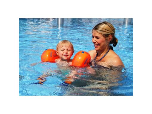 Zwembandjes Flipper Swimsafe oranje 2 stuks