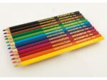 Kleurpotlood Eberhard Faber Winner driekantig assorti etui  à 12 stuks
