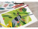 Kleurpotlood Eberhard Faber Jumbo 24st. driekantig in       kartonnen etui