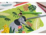 Kleurpotlood Eberhard Faber Jumbo 24st. driekantig in       kartonnen etui