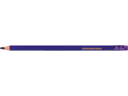 Kleurpotloden Eberhard Faber met gum etui a 12 st.