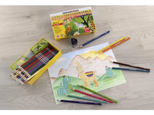 Kleurpotlood Eberhard Faber set 38 delig