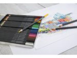 Kleurpotloden Eberhard Faber metaaletui a 24 stuks