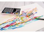 Oliepastelkrijt Eberhard Faber Artist Color 11mm doos a 12  st assorti