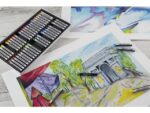 Oliepastelkrijt Eberhard Faber 9mm doos 50 stuks assorti