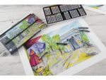 Oliepastelkrijt Eberhard Faber 9mm doos 50 stuks assorti