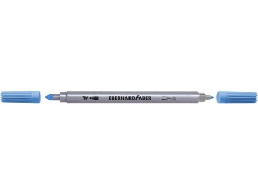 Viltstiften Eberhard Faber duo 0,8+1-3mm assorti etui à     10stuks