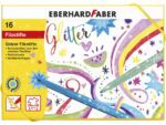 Viltstiften Eberhard Faber glitter assorti doos á 16 kleuren