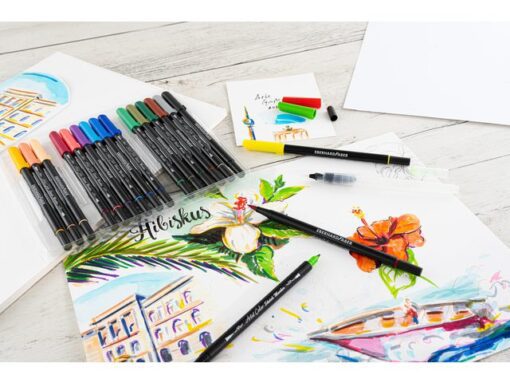 Sketch marker Eberhard Faber 18 stuks assorti kleuren