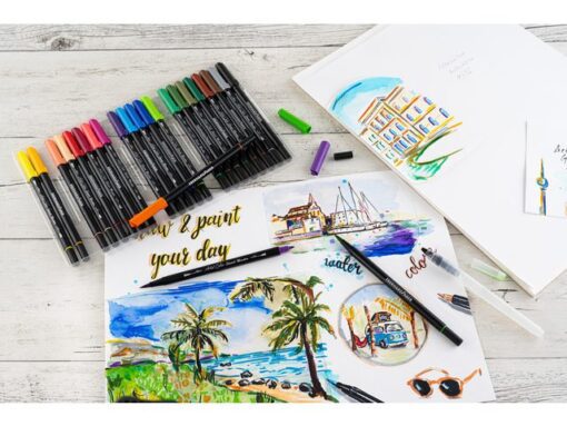 Sketch marker Eberhard Faber 24 stuks assorti kleuren