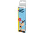 Tattoo stift Eberhard Faber Beach 4st. en 4in1 sjablonen. (zwart,oranje, blauw en bruin)