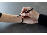 Tattoo stift Eberhard Faber 4 stuks Brush en kalligrafie    zwart