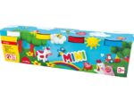 Kinderklei Eberhard Faber in beker,140gr wit, geel, rood,   blauw