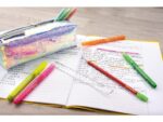 Etui Eberhard Faber Flip Flop zilver (leeg)