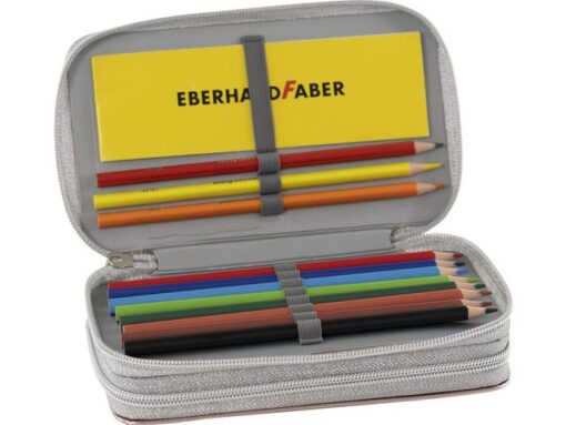 Etui Eberhard Faber gevuld 24 delig, 2 laags rosé gold      Double Decker rosé gold shine 24 stuks