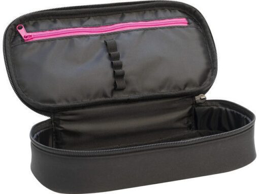Schooletui leeg Eberhard Faber jumbo X-Style black/neon pink