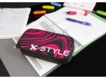 Schooletui leeg Eberhard Faber jumbo X-Style black/neon pink
