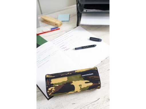 Etui leeg Eberhard Faber Jumbo Camouflage groen