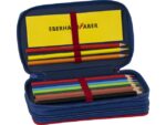 Etui Eberhard Faber gevuld 24 delig, 2 laags spin Double    Decker spider 24 pieces filled
