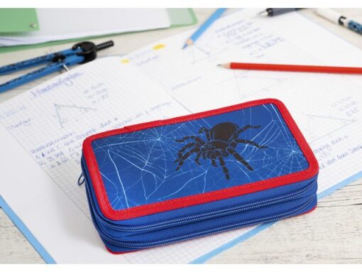Etui Eberhard Faber gevuld 24 delig, 2 laags spin Double    Decker spider 24 pieces filled