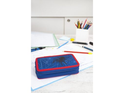 Etui Eberhard Faber gevuld 24 delig, 2 laags spin Double    Decker spider 24 pieces filled