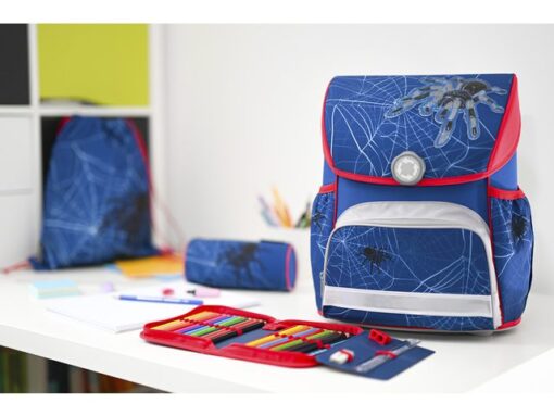 Etui Eberhard Faber gevuld 24 delig, 2 laags spin Double    Decker spider 24 pieces filled