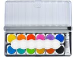 Verfdoos Eberhard Faber Winner 12 kleuren incl. mengpalet