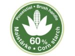 Penselenset Eberhard Faber Green Winner 4st. Rond/plat      4,6,8 en 12, synthetisch haar en handvat