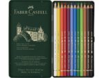 Faber Castell Kleurpotlood Faber-Castell Polychromos 3,8mm kerndikte etui à 12 stuks