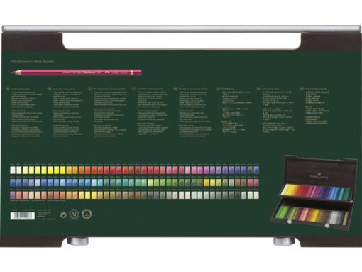Faber Castell Kleurpotlood Faber-Castell Polychromos houten koffer à 120  stuks Compendium