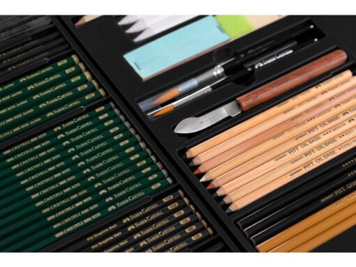 Faber Castell Art & Graphic Faber-Castell Limited edition houten kist met lades