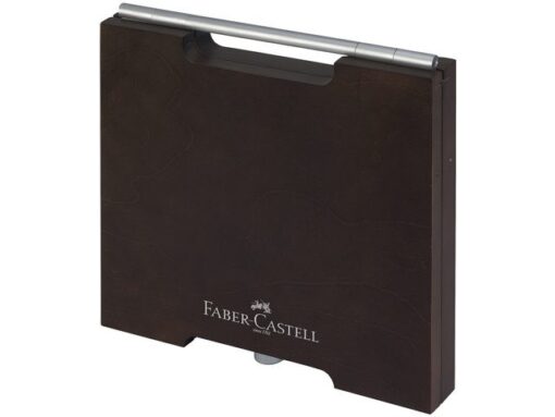 Faber Castell Kleurpotlood Faber-Castell Polychromos houten koffer 72     stuks