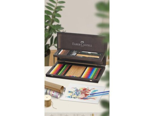 Faber Castell Kleurpotloden Faber-Castell Art&Graphic Compendium mahoniebox