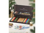 Faber Castell Kleurpotloden Faber-Castell Art&Graphic Compendium mahoniebox