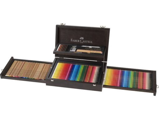 Faber Castell Kleurpotloden Faber-Castell Art&Graphic houten kist