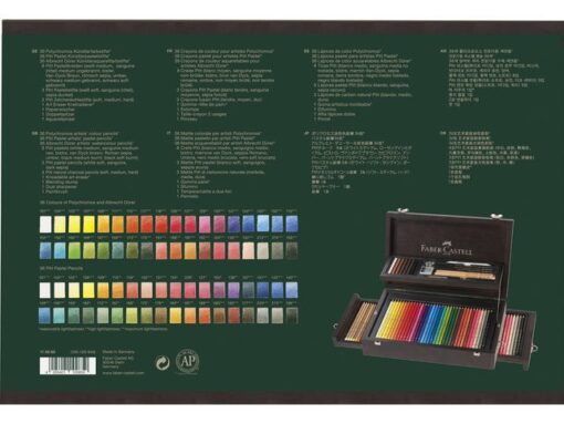 Faber Castell Kleurpotloden Faber-Castell Art&Graphic houten kist