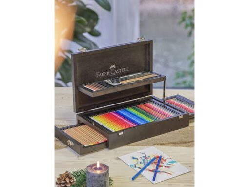 Faber Castell Kleurpotloden Faber-Castell Art&Graphic houten kist