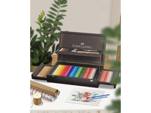 Faber Castell Kleurpotloden Faber-Castell Art&Graphic houten kist