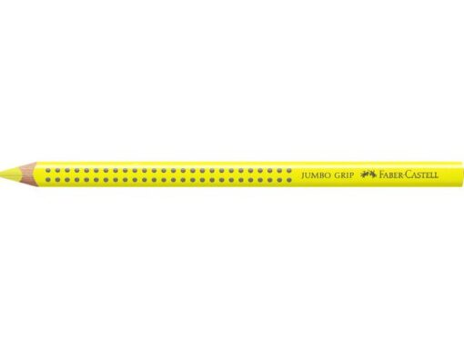 Faber Castell Kleurpotlood Faber-Castell Jumbo GRIP 04 lichtgeel