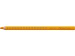 Faber Castell Kleurpotlood Faber-Castelll Jumbo GRIP 09 donkergeel chroom