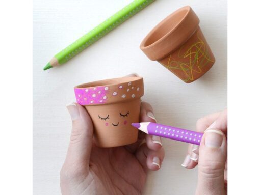 Faber Castell Kleurpotlood Faber-Castell Jumbo GRIP 26 permanent karmijn