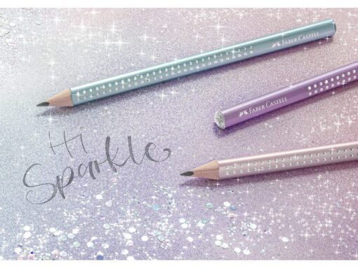 Faber Castell Potlood Faber-Castell Jumbo grip Sparkle rose metallic