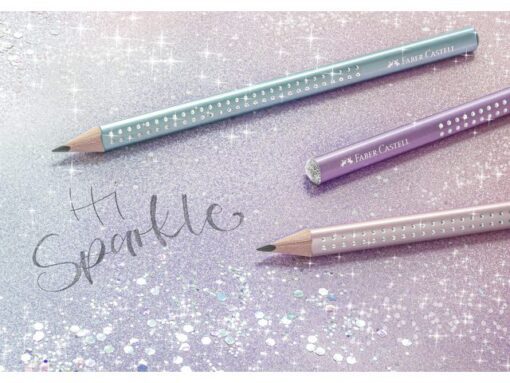 Faber Castell Potlood Faber-Castell Jumbo grip Sparkle ocean metallic