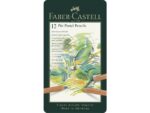 Faber Castell Pastelpotlood Faber-Castell Pitt metalen etui a 12 stuks
