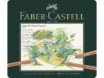 Faber Castell Pastelpotlood Faber-Castell Pitt metalen etui a 24 stuks