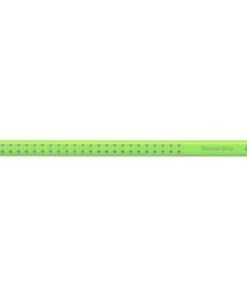 Kleurpotlood in ergonomische driehoekige vorm met gepatenteerde Soft-Grip-zone. Stift bevat zeer lichte pigmenten en is wateroplosbaar. Driehoekige vorm bevordert de driepuntsgreep. Geschikt voor rechts- of linkshandige kinderen. Breukvast vanwege speciale belijming. Met ruimte voor uw naam. Kan uit de meeste stoffen worden gewassen. Eenvoudig te slijpen met een kwaliteitsslijper. Kleur 10 neon groen.