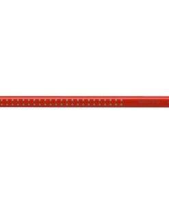 Kleurpotlood in ergonomische driehoekige vorm met gepatenteerde Soft-Grip-zone. Stift bevat zeer lichte pigmenten en is wateroplosbaar. Driehoekige vorm bevordert de driepuntsgreep. Geschikt voor rechts- of linkshandige kinderen. Breukvast vanwege speciale belijming. Met ruimte voor uw naam. Kan uit de meeste stoffen worden gewassen. Eenvoudig te slijpen met een kwaliteit slijper. Kleur 18 scharlakenrood.