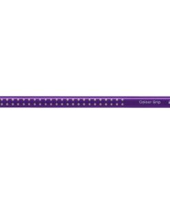 Kleurpotlood in ergonomische driehoekige vorm met gepatenteerde Soft-Grip-zone. Stift bevat zeer lichte pigmenten en is wateroplosbaar. Driehoekige vorm bevordert de driepuntsgreep. Geschikt voor rechts- of linkshandige kinderen. Breukvast vanwege speciale belijming. Met ruimte voor uw naam. Kan uit de meeste stoffen worden gewassen. Eenvoudig te slijpen met een kwaliteitsslijper. Kleur 428 paars violet.