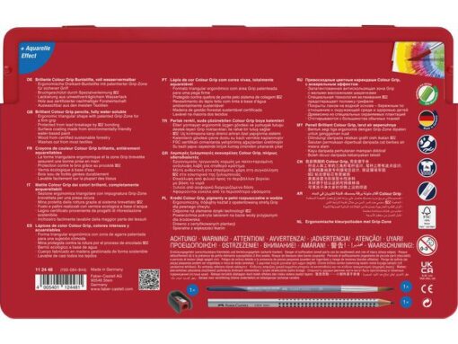 Faber Castell Kleurpotlood Faber-Castell Grip 2001 set a 48 stuks