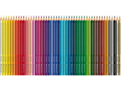 Faber Castell Kleurpotlood Faber-Castell Grip 48 stuks + gratis A3        Kangaro schetsboek